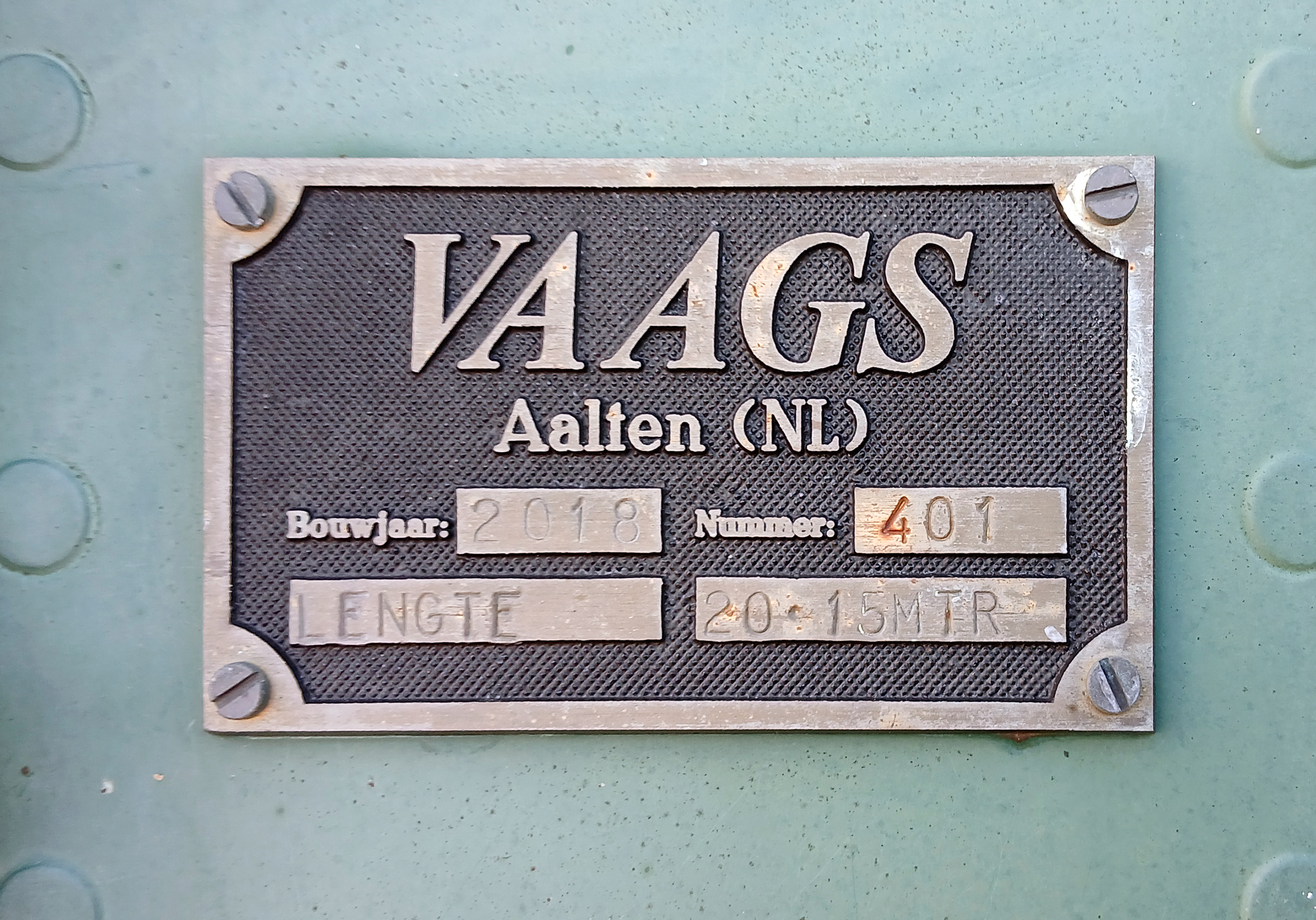 1, Roede 401, Vaags, Gijs Dinand Nienhuis (26-09-2026) | Database Nederlandse molens