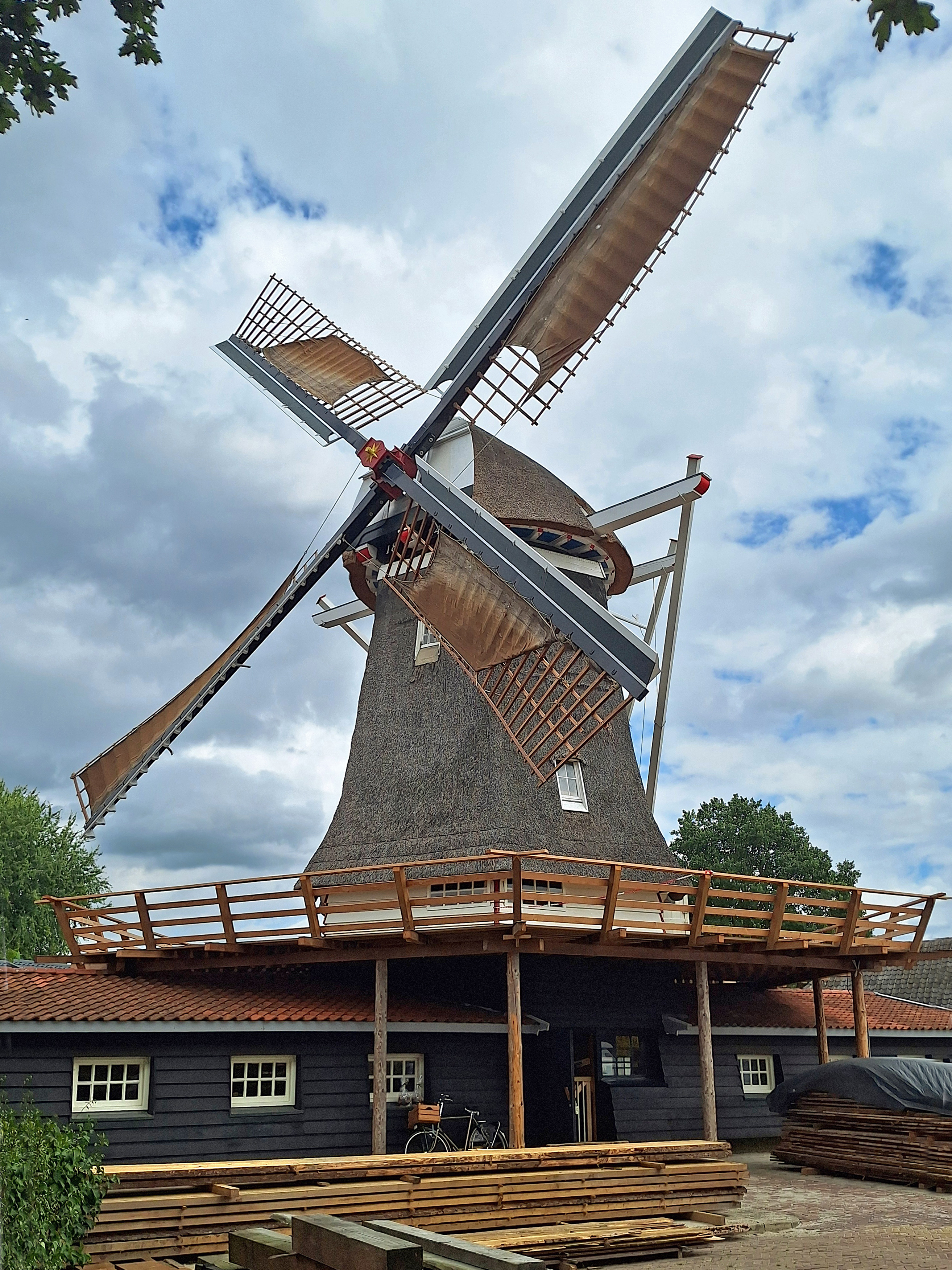 Jay Verkerk (05-08-2026)De molen eindelijk draaiend te zien!
&nbsp; | Database Nederlandse molens