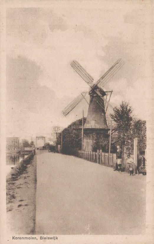 1, Molen 02887 De Haas (Bleiswijk), Ansichtkaart, collectie DVM | Database Nederlandse molens media-bestand