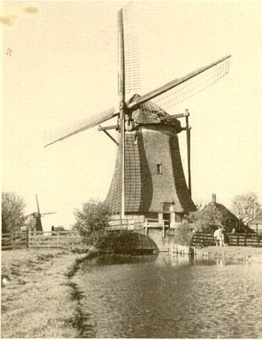 1, Molen 00954 Benthuizer Noord- en Zuidpolder, middelmolen / Nr. 3 (Benthuizen), Foto onbekend, collectie DVM | Database Nederlandse molens media-bestand