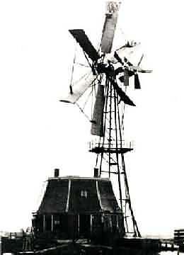 4, Molen 00055 Gnephoekpolder, Gnephoekmolen (3e) (Alphen aan den Rijn), Ansichtkaart, collectie DVM | Database Nederlandse molens media-bestand