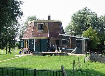5, Molen 00055 Gnephoekpolder, Gnephoekmolen (3e) (Alphen aan den Rijn), Foto H. de Kroon, opname 29 juli 2002 | Database Nederlandse molens media-bestand