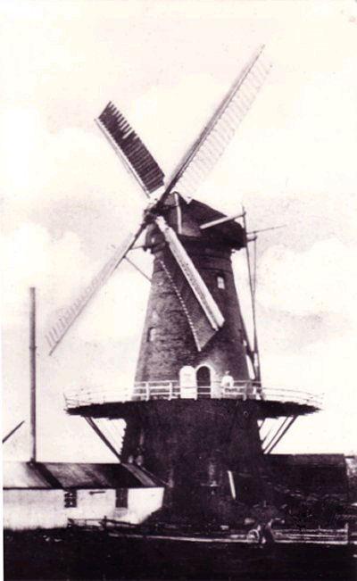 4, Molen 01175 a Molen van Bregman (Kethel), Ansichtkaart Serie 75 nr 6, collectie F. Kroon | Database Nederlandse molens media-bestand