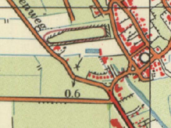 4, Molen 17954 Waterververser zwembad (Stiens), Detail top. kaart 1961 | Database Nederlandse molens media-bestand