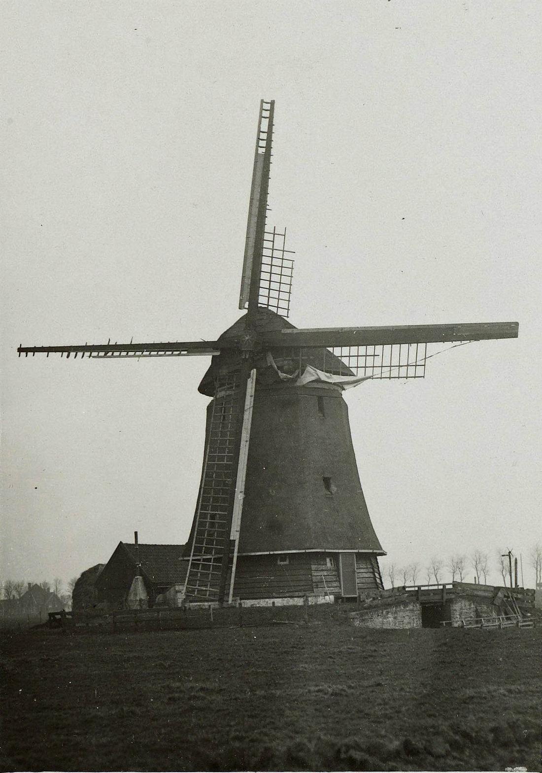 1, Molen 00776 Polder Bennemeer (Twisk), Foto: n.n., opname ca.1925, coll. Peter Verboom | Database Nederlandse molens media-bestand