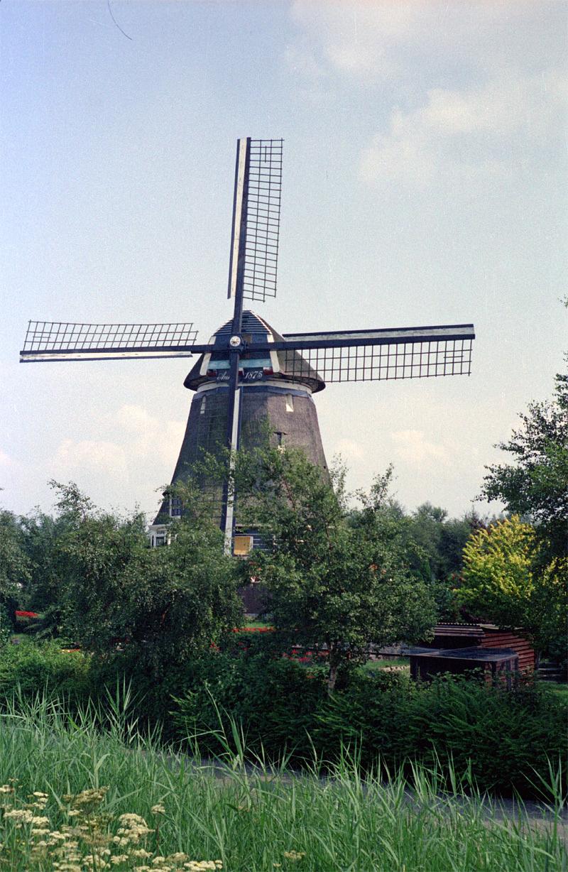 1, Molen 10093 Eilinzon / De Groene Pauw (Vinkeveen), Foto Jaap Doets, opname 04-08-1979 | Database Nederlandse molens media-bestand