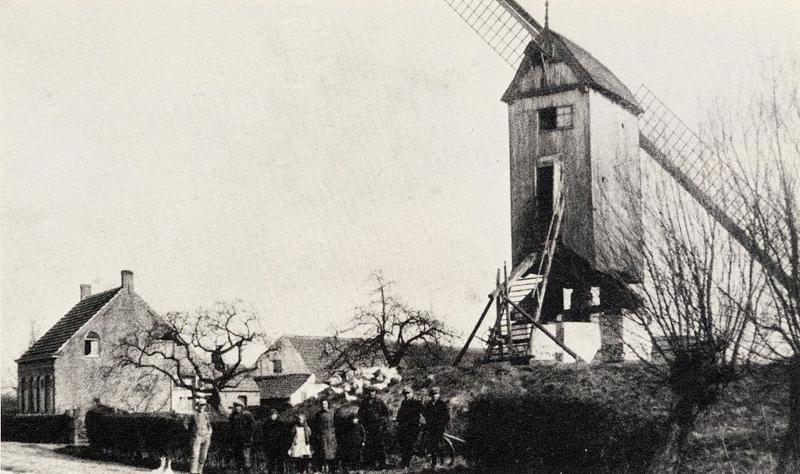 2, Molen 03329 d Biezenmolen (Eede), Ansichtkaart, 1925, coll. Herman de Crock | Database Nederlandse molens media-bestand