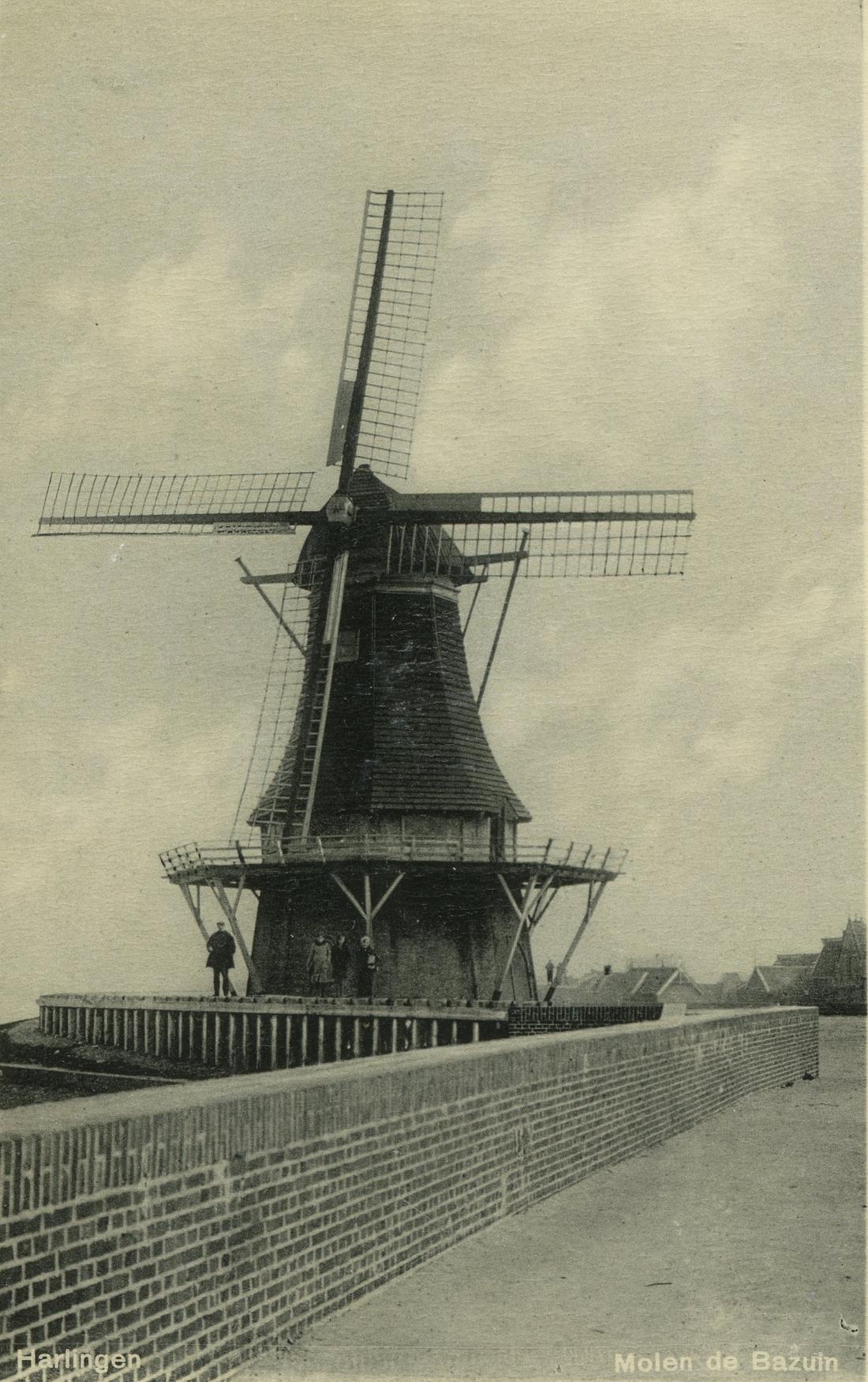 6, Molen 01422 De Bazuin (Harlingen/ Harns), Afb. coll. DVM | Database Nederlandse molens media-bestand
