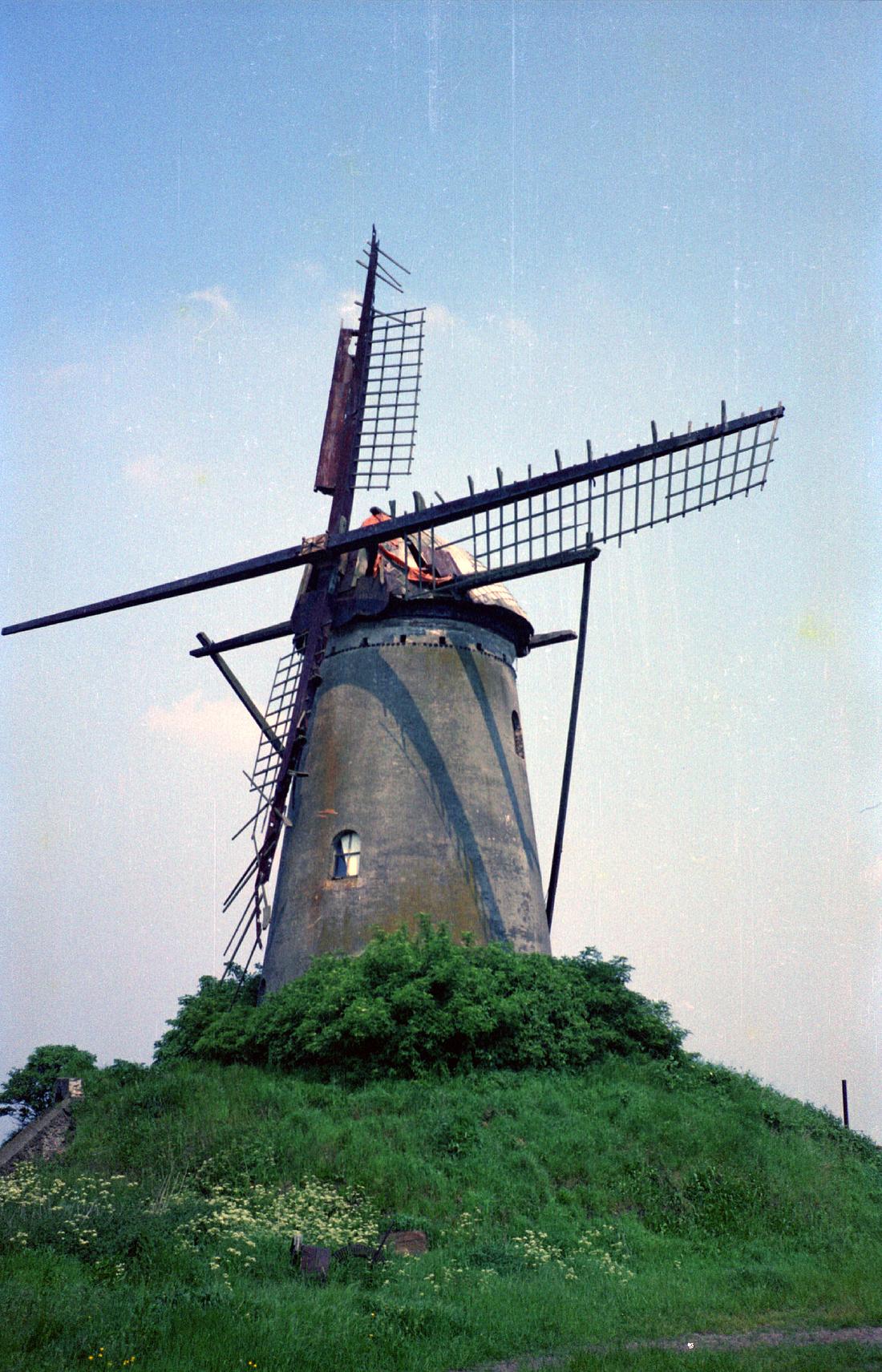 Molen 02877 Kladse Molen / Sint Jan (Kladde), Foto van Jaap Doets, opname 28-05-1978 | Database Nederlandse molens media-bestand