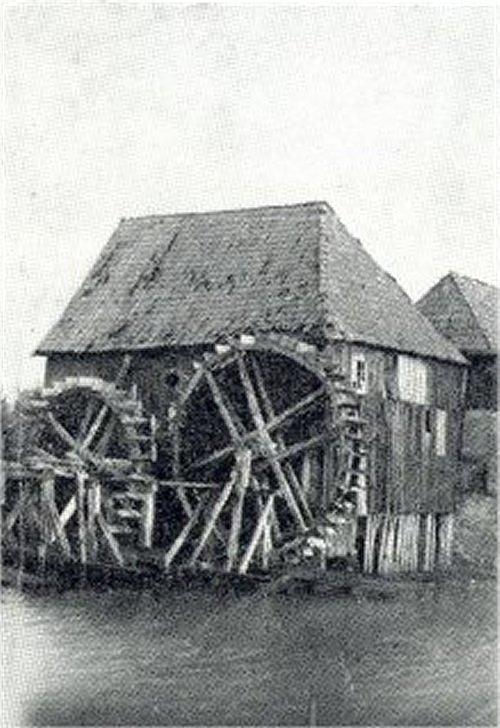 Molen 00892 d De Watermolen (Groenlo), deel van ansichtkaart | Database Nederlandse molens media-bestand