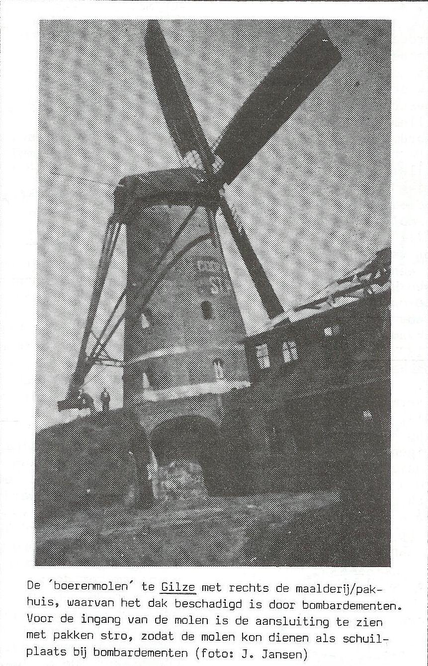 2, Molen 02007 Ronde Molen (Gilze), Afb. van na 1945 | Database Nederlandse molens media-bestand