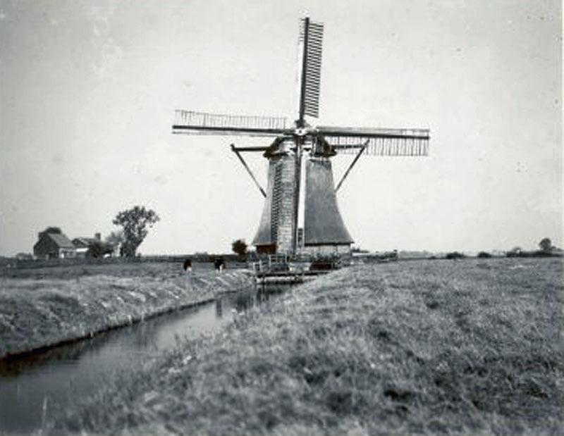 Molen 00462 Polder Winsumer en Bellingeweerster Meeden, Oom Paul (Winsum), Foto onbekend, coll. DVM | Database Nederlandse molens media-bestand