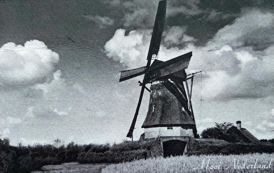 4, Molen 01238 Molen Kisjes / De Hoop (Hierden), Ansichtkaart, coll. H. Noot | Database Nederlandse molens media-bestand