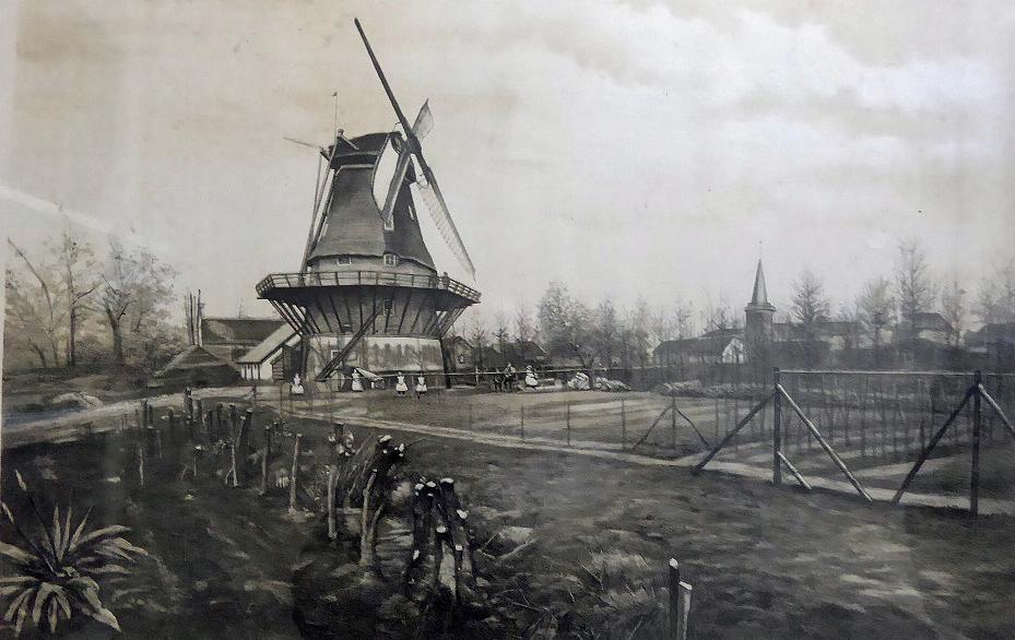 5, Molen 01238 Molen Kisjes / De Hoop (Hierden), coll. Harry Scholte, uitg. Joh. de Liefde | Database Nederlandse molens media-bestand