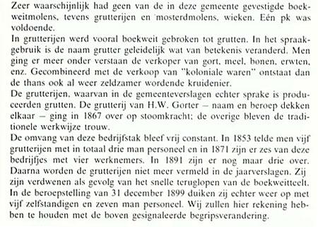 1, Molen 18005 Grutterij aan de Noordkade 66 (Drachten), Citaat uit Geschiedenis van Smallingerland (uitgave Fryske Akademy Nr. 503, Waldrige nr. 21) 1976, De Tille, Leeuwarden | Database Nederlandse molens media-bestand