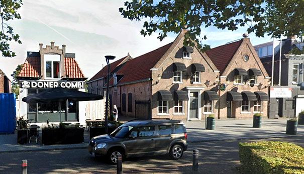 2, Molen 18005 Grutterij aan de Noordkade 66 (Drachten), Situatie nu van Noordkade 62 en 66 | Database Nederlandse molens media-bestand