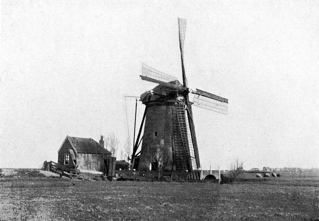 1, Molen 00985 a Oostvlietpolder, Oostvlietmolen (Leiden), foto nn | Database Nederlandse molens media-bestand
