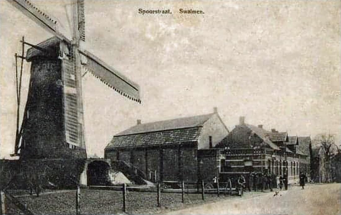 1, Molen 00207 Molen Hilkens (Swalmen), Ansichtkaart, coll. DVM | Database Nederlandse molens media-bestand