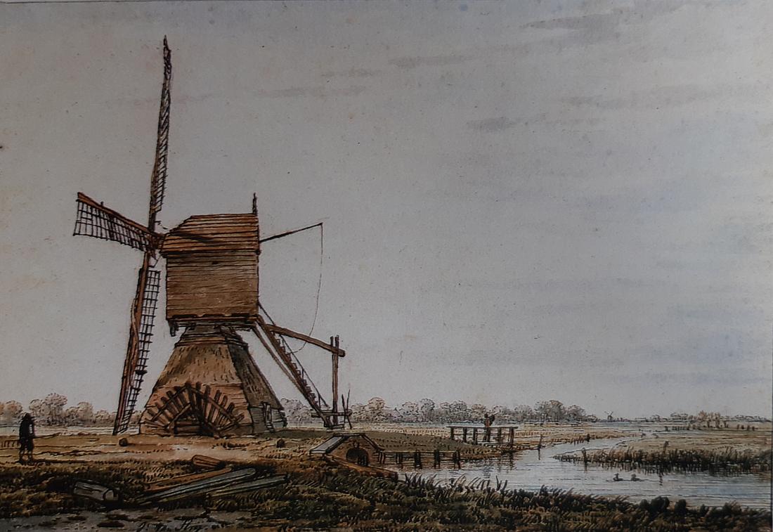 1, Molen 02877 d Zuidpolder (Dordrecht), maker nog niet gevonden | Database Nederlandse molens media-bestand