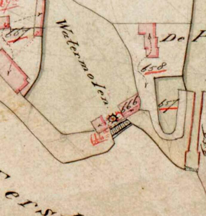 4, Molen 03137 a Stadsmolen (Lochem), kadastrale aanduiding 1811-1832
Lochem B (3) 666 & 666a | Database Nederlandse molens media-bestand