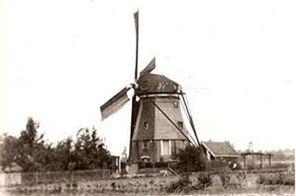 2, Molen 04897 De Grenadier (Driewegen), Foto 1944, coll. Vincent Mepschen, uitsnede | Database Nederlandse molens media-bestand