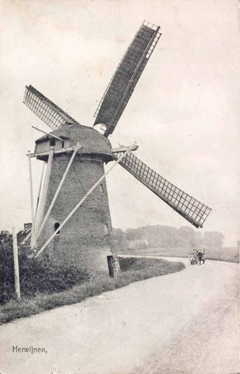 1, Molen 03507 n Molen De Jager / Molen De Wit (Herwijnen), afb. coll. DHM | Database Nederlandse molens media-bestand