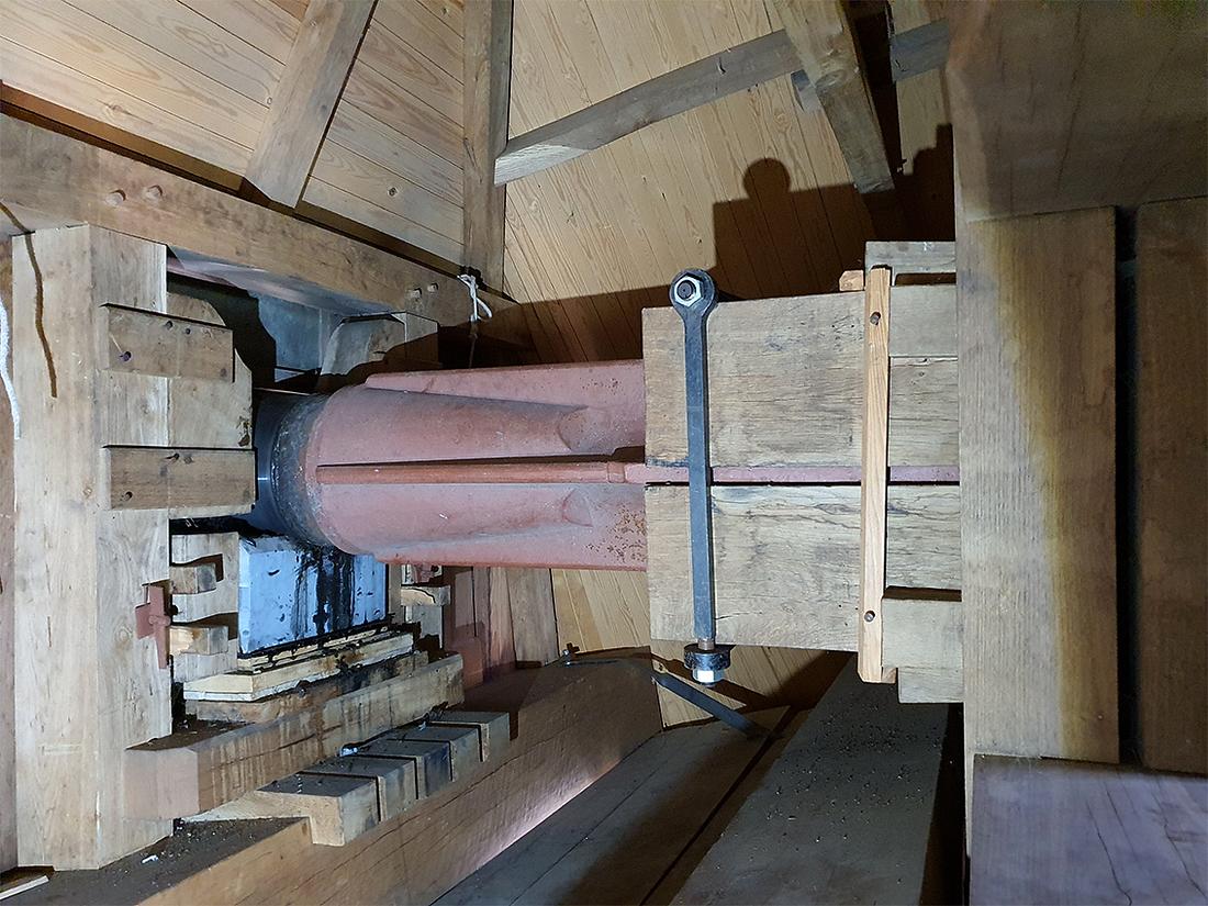 1, Molen 02613 De Volharding / Molen van Den Otter (Best), Halslager, Pieter Zuijkerbuijk (13-06-2020) | Database Nederlandse molens media-bestand