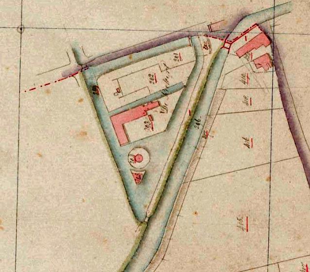2, Molen 03504 f De Hoop (Den Hoorn), Kadaster verzamelplan Hodenpijl, ZH | Database Nederlandse molens media-bestand