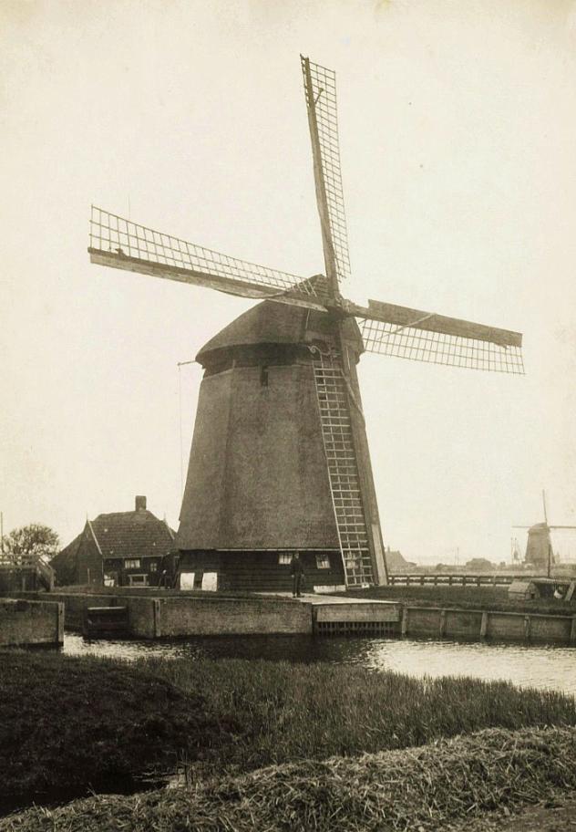 Molen 00330 Polder Schagen, De Snevertmolen (Schagen), Foto: onbekend (01-01-1926) | Database Nederlandse molens media-bestand