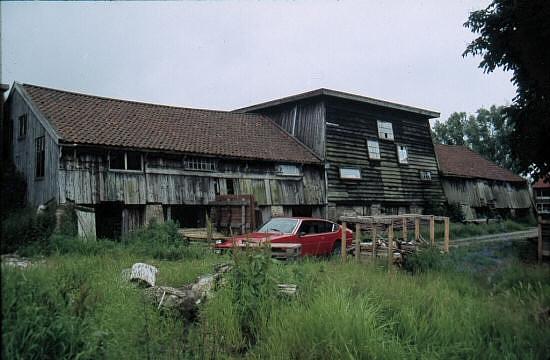 5, Molen 00414 De Koe / Fekkesmole / Doltemolen (Workum/ Warkum), 4) Dia: Peter de Vries, 3 juli 1984 | Database Nederlandse molens media-bestand