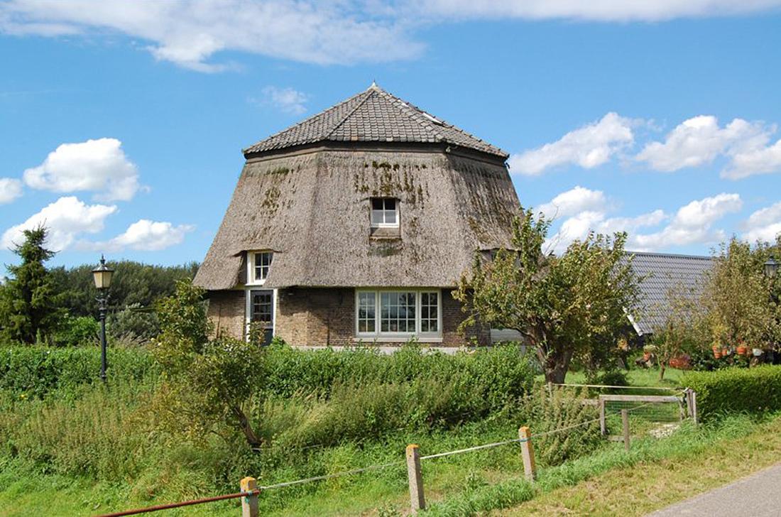 Molen 02887 g Bleiswijkse Droogmakerij, No. 5 / C1boezemmolen (2e) (Bleiswijk), Foto Rob Pols, opname 13 augustus 2007 | Database Nederlandse molens media-bestand