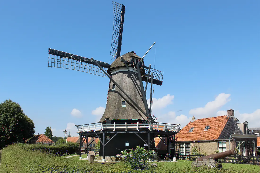 3, Molen 03684 De Korenmolen / De Kaai (Sleat / Sloten), Denis Van Cronenburg (15-06-2021)&nbsp; | Database Nederlandse molens