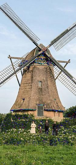 Molen Zoekplaatje 24 (Zevenhuizen), De opgeknapte foto van de foto die bij de D4 te Zevenhuizen staat | Database Nederlandse molens