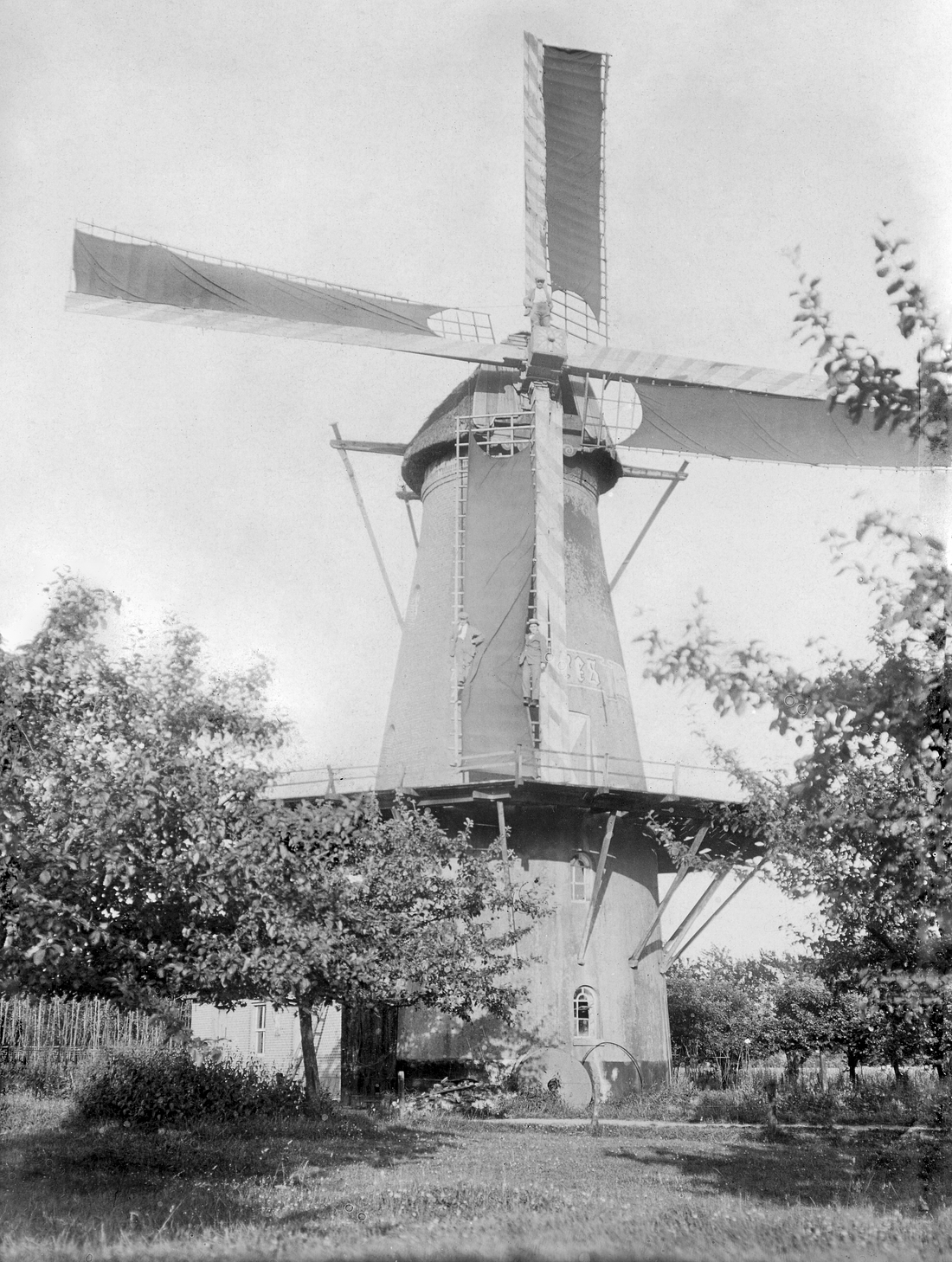 1, Molen 00858 De Ceres / Molen Peters (Loo), Deze foto is gemaakt door mijn opa Josephus Maria Wilhelmus "Jos" Derksen, 1903–1991. Deze foto zat in een fotoalbum uit zijn nalatenschap. Collectie Alain Derksen | Database Nederlandse molens