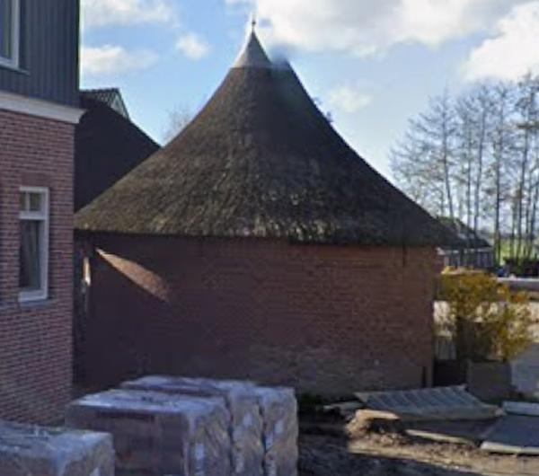 Molen 17959 (karnmolen) (Langeraar), De ronde rosmolen aan de Langeraarseweg 144 | Database Nederlandse molens