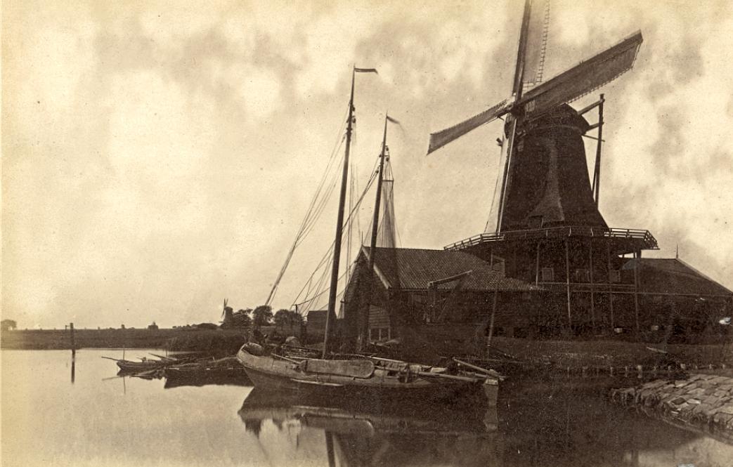 Molen Zoekplaatje 25 (), Afbeelding collectie Paul van den Berg, een foto die mogelijk ergens in de Zaanstreek thuis hoort | Database Nederlandse molens