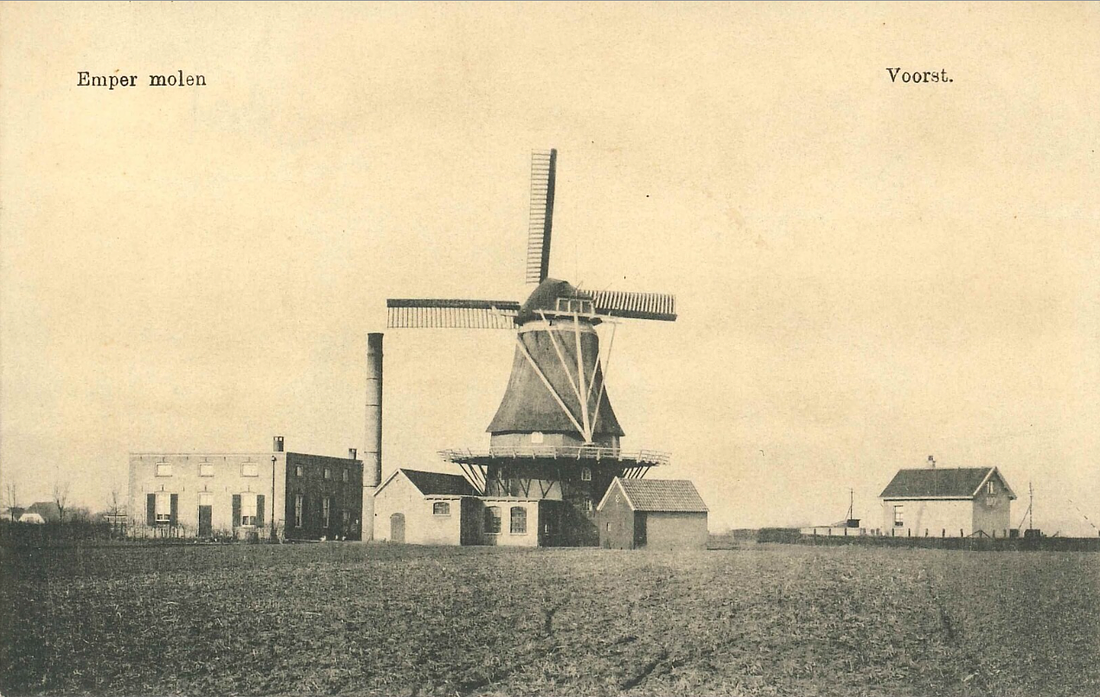 7, Molen 00404 a Molen Lammers (Empe), Ansichtkaart, coll. DVM | Database Nederlandse molens