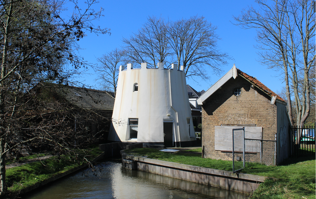 Molen 03504 b Voordijkshoornsche polder (Den Hoorn), Foto van Denis van Cronenburg, 02-04-2023 | Database Nederlandse molens