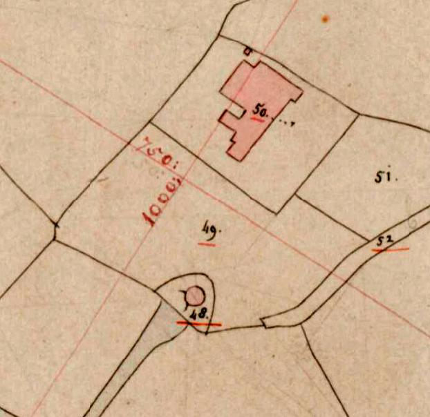 2, Molen 01442 Polder Sperkhem / Polder 142 (Sneek/ Snits), deel van de Kadastrale kaart 1811-1832: minuutplan Sneek, Friesland, sectie C, blad 01 (MIN02085C01) | Database Nederlandse molens