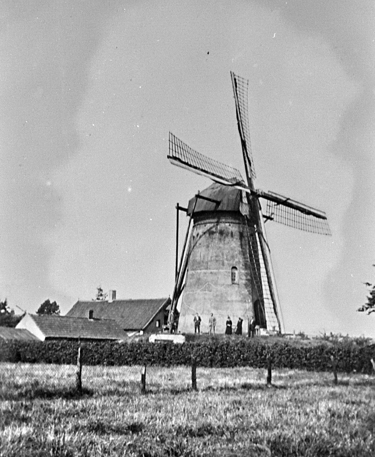 Molen 02515 Molen Coppens (Reusel), foto coll. DHM, voor 1933 | Database Nederlandse molens