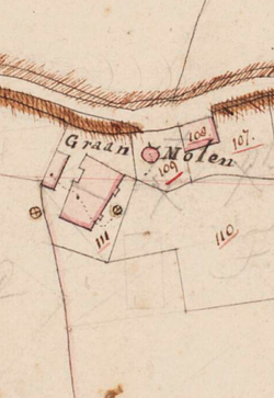 Molen 02663 a Molen van Opheusden (Opheusden), Kadastrale kaart 1811-1832: minuutplan Opheusden, Gelderland, sectie C, blad 01 (MIN05131C01) | Database Nederlandse molens