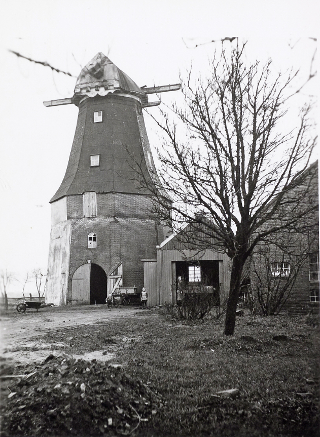 3, Molen 02742 Molen Salomons (Nieuw-Weerdinge), Collectie: DHM,&nbsp; 10 december 1958 | Database Nederlandse molens