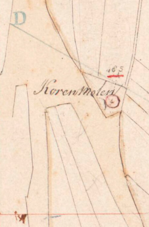 Molen 15062 Molen van Jan ter Horst (Rijssen), Kadastrale kaart 1811-1832: minuutplan Rijssen, Overijssel, sectie B, blad 02 (MIN04044B02) | Database Nederlandse molens