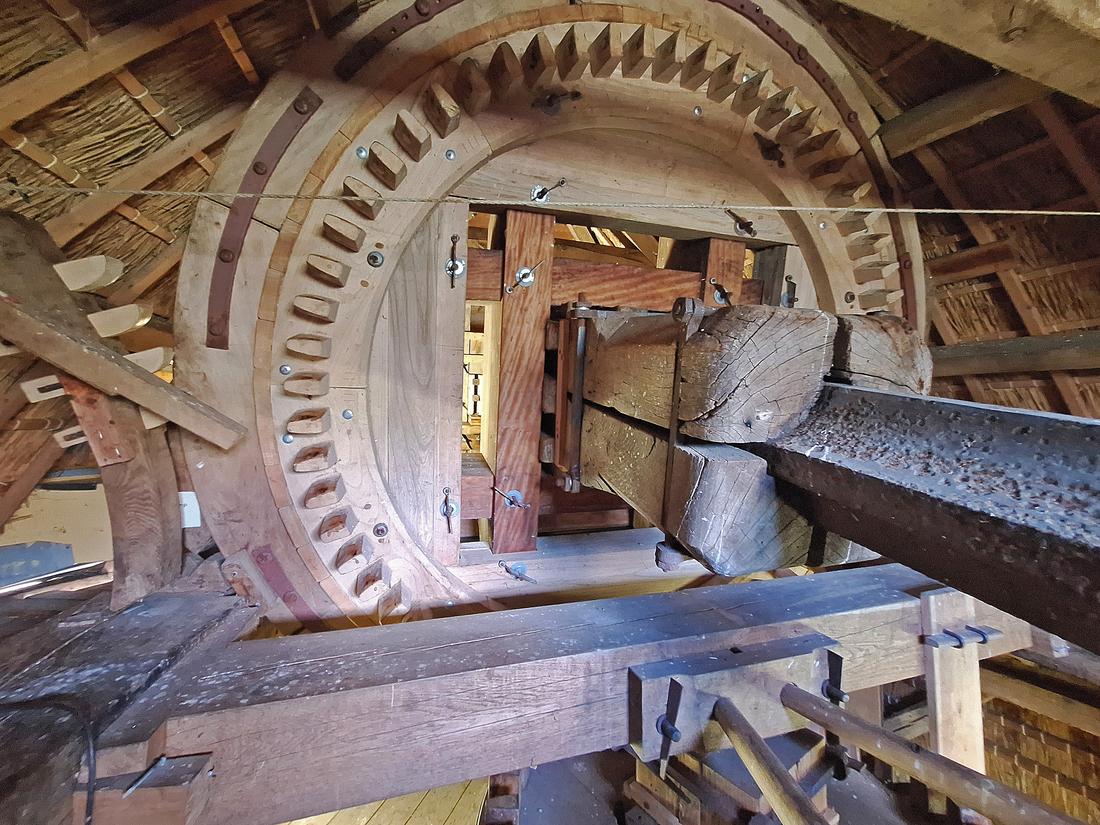 18, Molen 02637 De Besthmenermolen (Ommen), Jay Verkerk (05-08-2026)Het bovenwiel. | Database Nederlandse molens