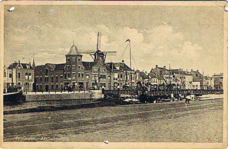 5, Molen 03491 Windlust (Terneuzen), Ansichtkaart, ca 1933, coll. R. van Rijckegem | Database Nederlandse molens