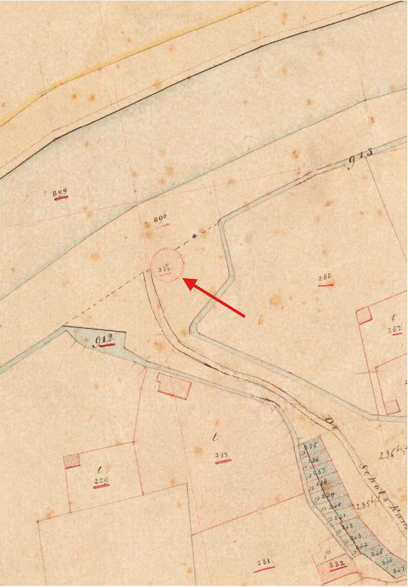 Molen 01877 b 't Hart (Zierikzee), Kadastrale kaart 1811-1832: minuutplan Zierikzee, Zeeland, sectie A, blad 01 | Database Nederlandse molens