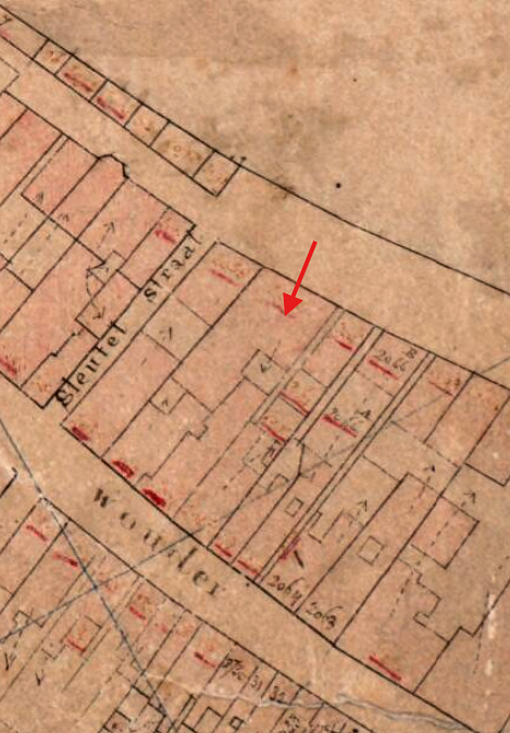 Molen 17320 Grutterij van Jan Maas (Haarlem), Kadastrale kaart 1811-1832: minuutplan Haarlem, Noord-Holland, sectie D, blad 01 | Database Nederlandse molens