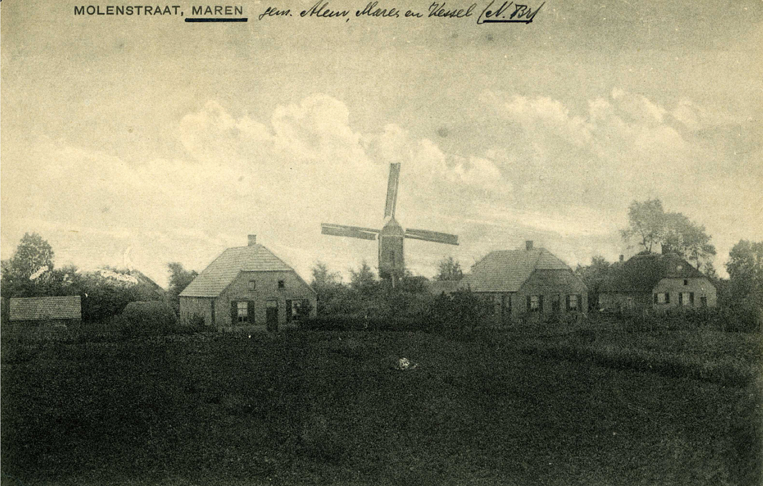Molen 02621 a Molen van Otten (Maren-Kessel), Afbeelding collectie DHM | Database Nederlandse molens