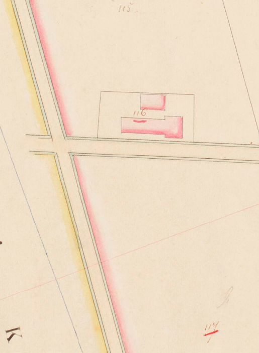 Molen 15880 Meestoof van de Sabina Henricapolder (Heijningen), Kadastrale kaart 1811-1832: minuutplan Fijnaart en Heijningen, Noord-Brabant, sectie A, blad 03&nbsp; | Database Nederlandse molens