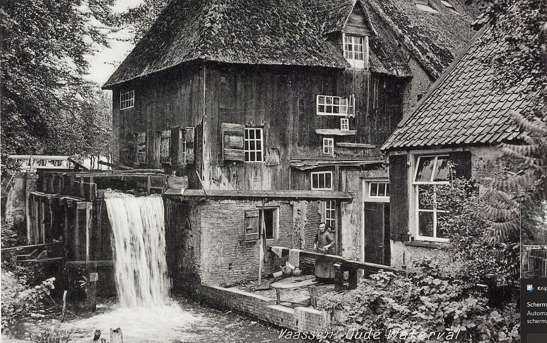 1, Molen 01233 Cannenburger watermolen (1e) (Vaassen), Ansichtkaart, coll. Jan Verhoek | Database Nederlandse molens